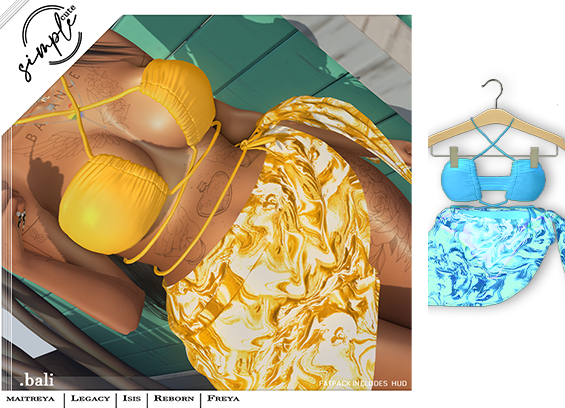 [simpleCUTE] Bali -Blue  //ADD ME//