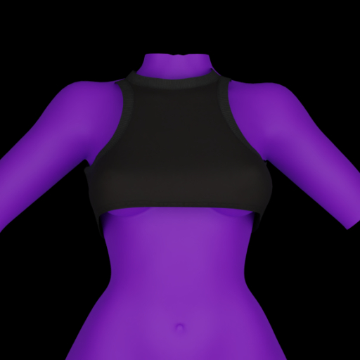 Azukay Store - Zero Top Black