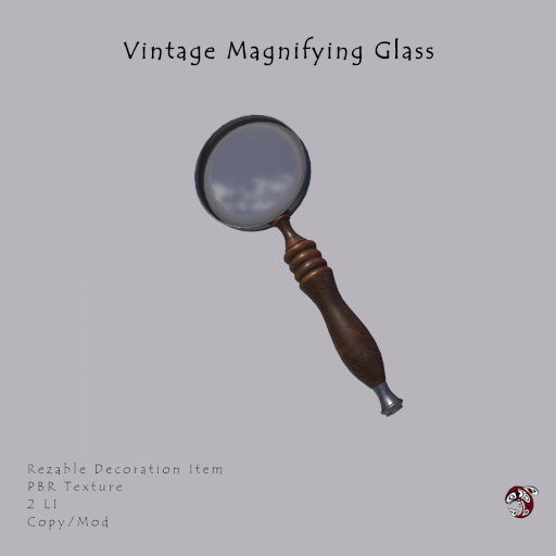 Sugarfish - Vintage Magnifying Glass
