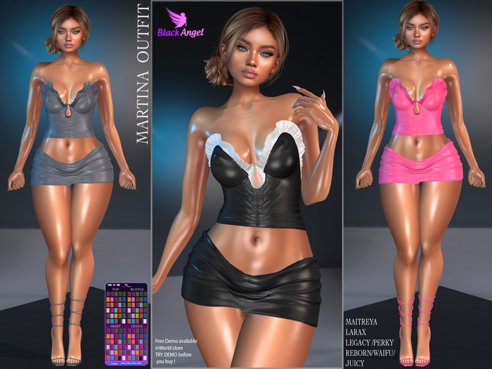 MARTINA OUTFIT by BA Store<< Lara X Included