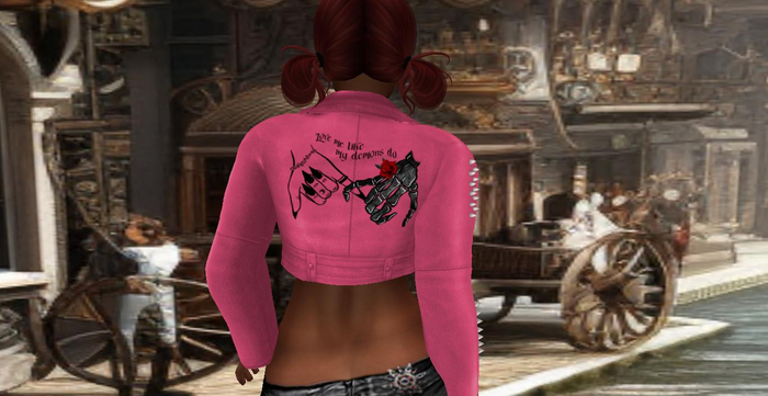 Love me like Crop Jacket