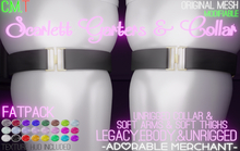 Scarlett Garters & Collar - FATPACK - Adorable Merchant - 