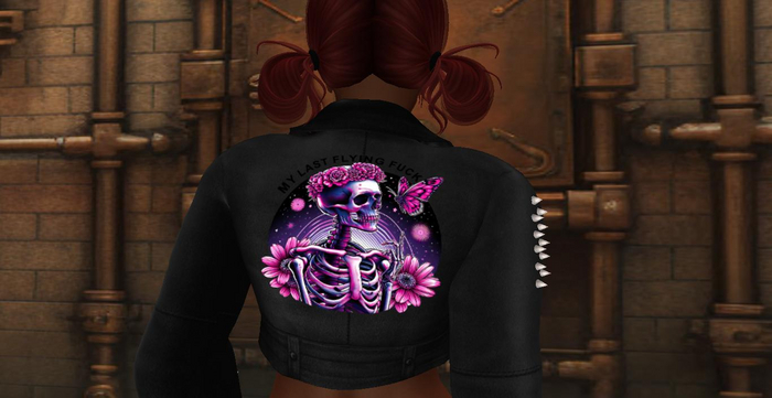 Last flying Crop Jacket