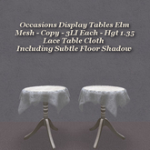 Occasions Display Table Elm