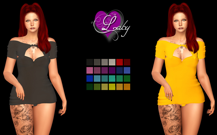 Laby's Dress Babette Solid Fatpack