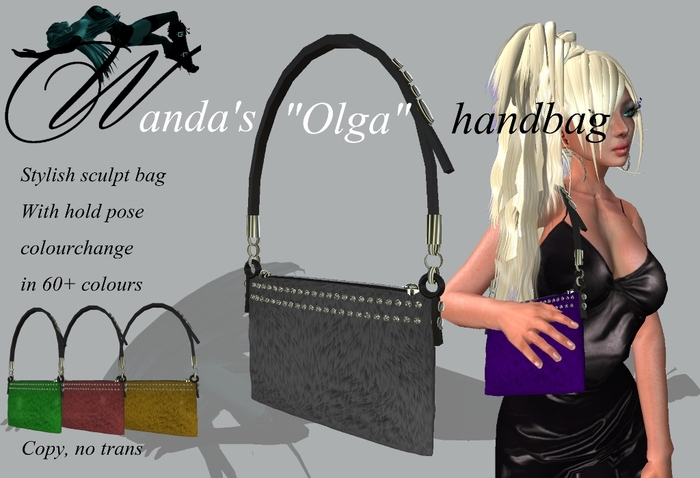 Wanda's handbag 'Olga' - colorchange bag with zipper
