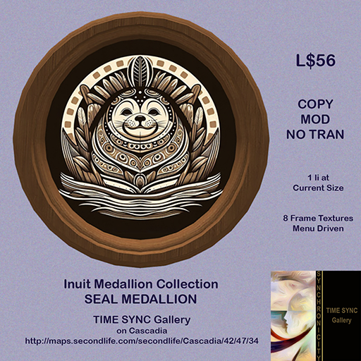 Inuit Seal Medallion
