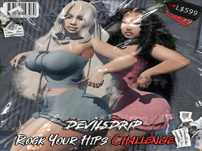 [Devils Drip] Rock your hips Tiktok Challenge