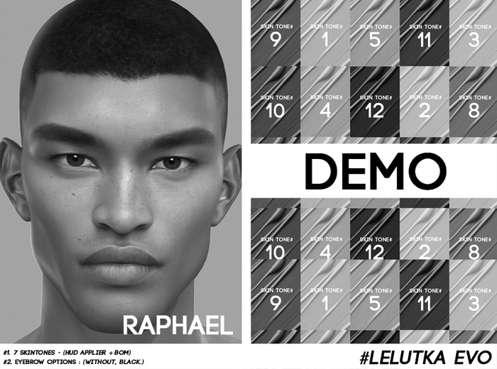Bold & Beauty .: Homme :. Raphael (Lelutka BOM) - DEMO.