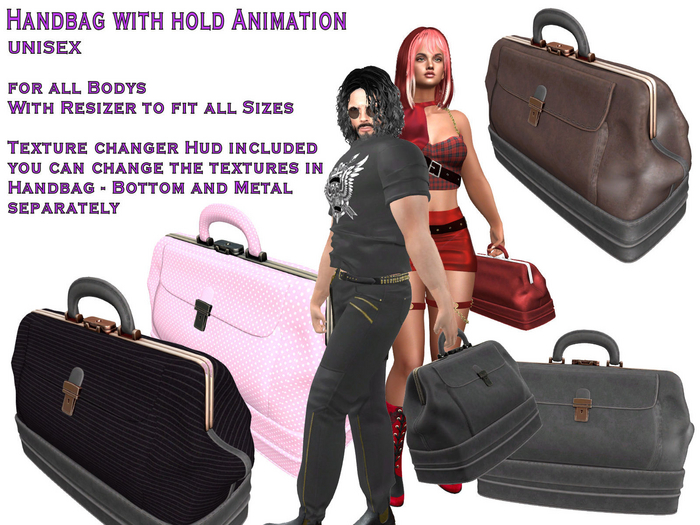 Handbag with hold Animation