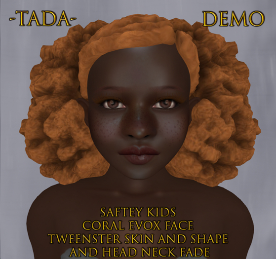 -TADA- DEMO CORAL EVOX TWEENSTER SKIN SHAPE TOFFEE