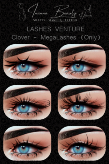 LASHES VENTURE - CLOVER MEGALASHES ONLY