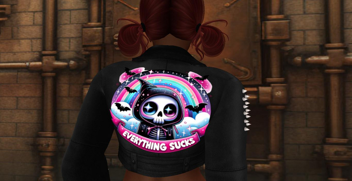 Everything Sucks Crop Jacket