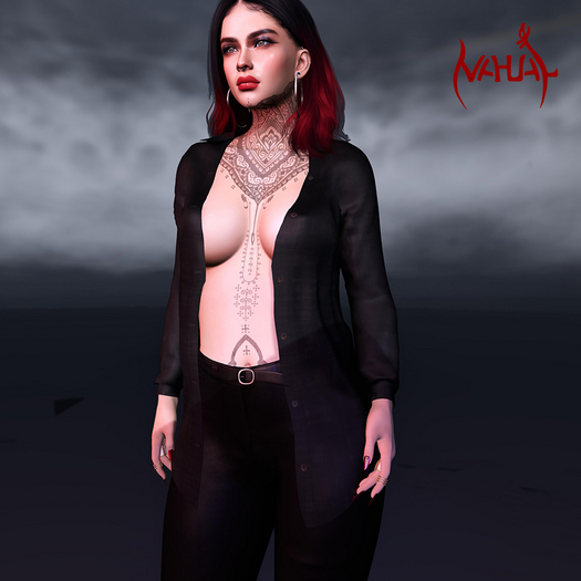 Nahual: Open Shirt - LaraX DEMO