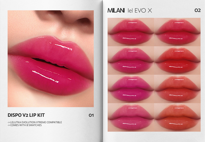 MILANI - "DISPO V2" LIP KIT / DEMO