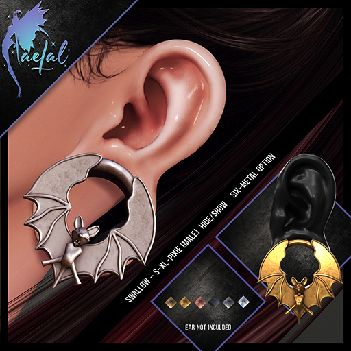 FaeTal - Ear 37 -Swallow S,XL & Pixie Male(demo)