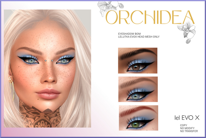 // ORCHIDEA // MAKE UP EYESHADOW 010