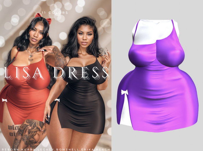 Lisa Dress -PURPLE