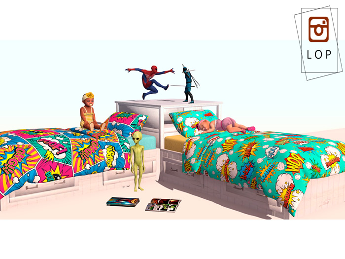 LOP Comics Bedroom for Zooby