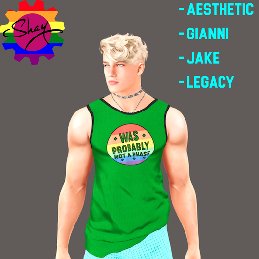 Not A Phase Tank Green