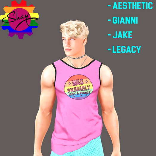 Not A Phase Tank Pink