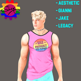 Not A Phase Tank Pink