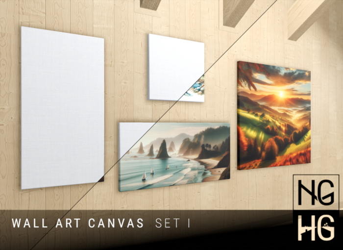 Wall Art Canvas - Set I