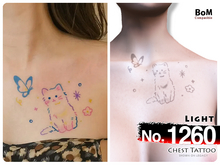(Chest Tattoo) No.1260 Light