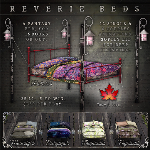 Trompe Loeil - Reverie Bed Tropicalia