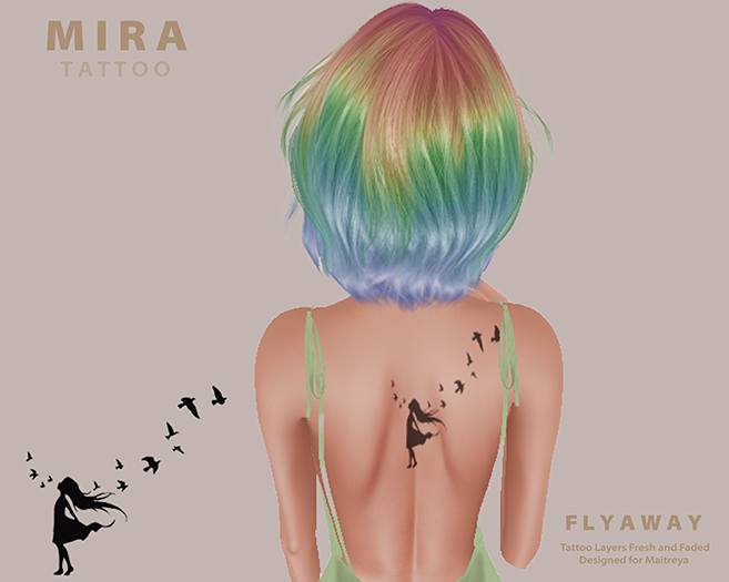 M I R A tattoo - Fly Away