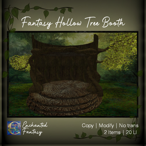 Fantasy Hollow Tree Booth