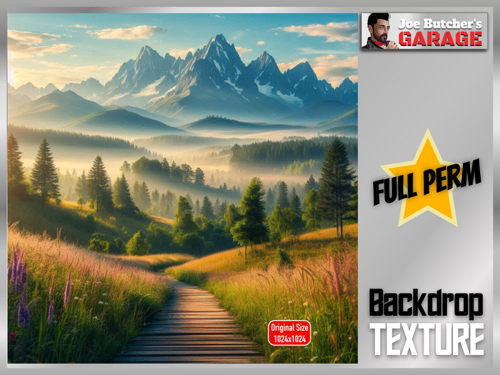 Full Perm Backdrop Texture #030