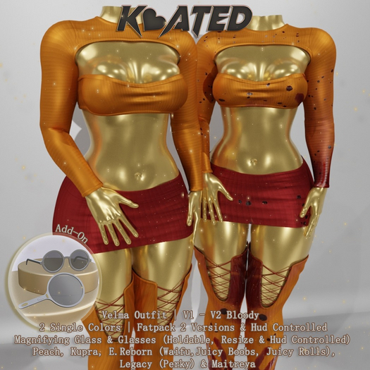 [KOATED] Velma Outfit [Fatpack]