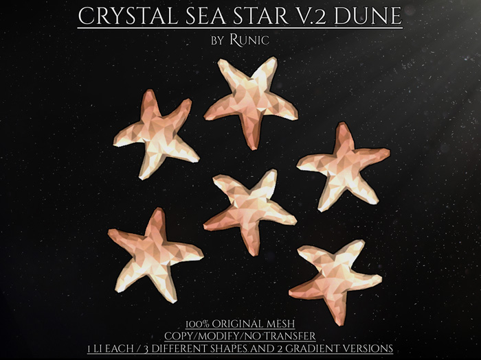 Lazy Sunday - .: Runic :. Crystal Sea Star v.2 Dune