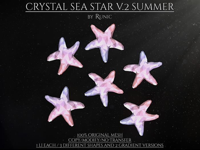 Lazy Sunday - .: Runic :. Crystal Sea Star v.2 Summer