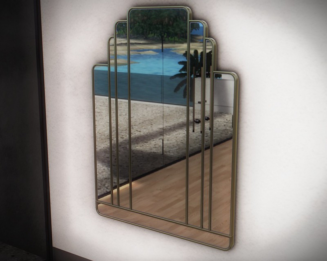 Vision Industries - Art Deco Mirror - PBR
