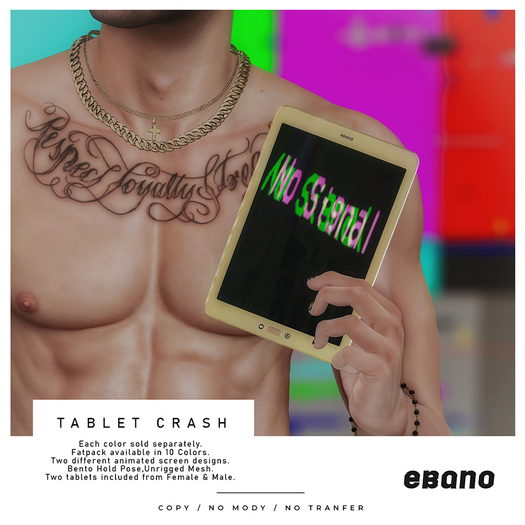 Ebano-Tablet Crash (LILAC)