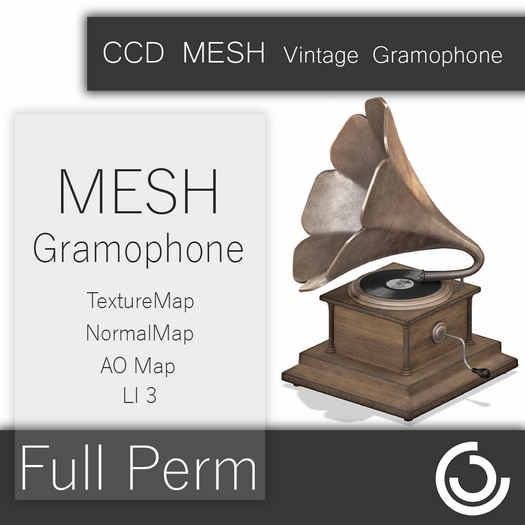MESH Vintage Gramophone