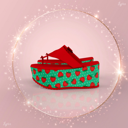 Strawberry Sandals MAITREYA