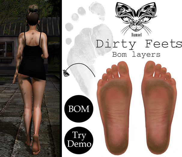 Damsel Dirty Feets