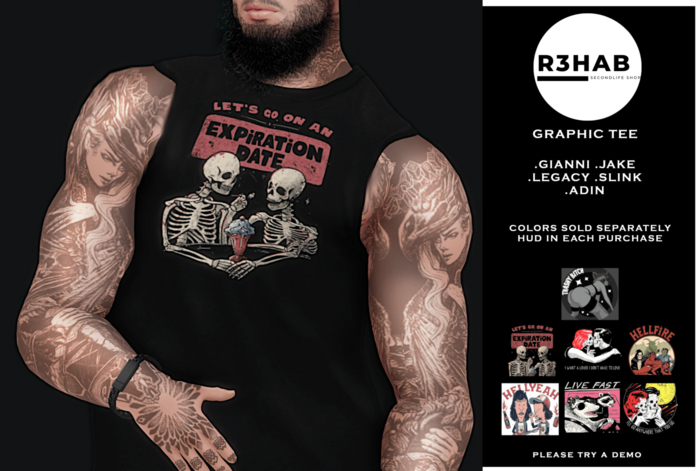 R3HAB- Graphic Tee- Fatpack