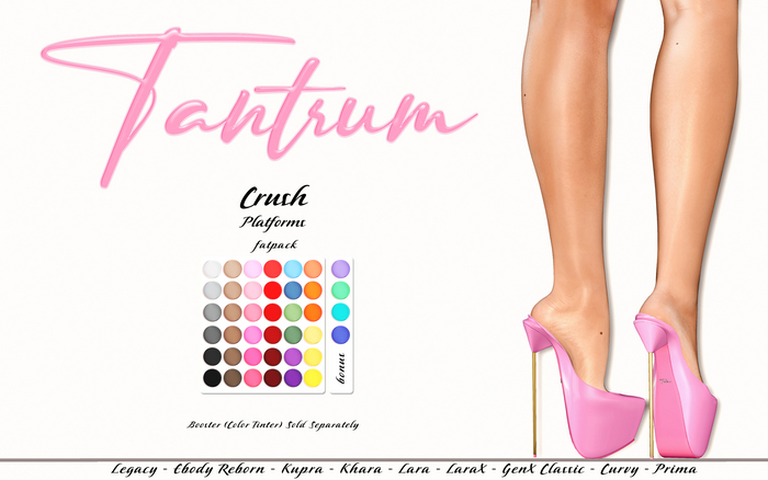 Tantrum - Crush Platforms - Fatpack 