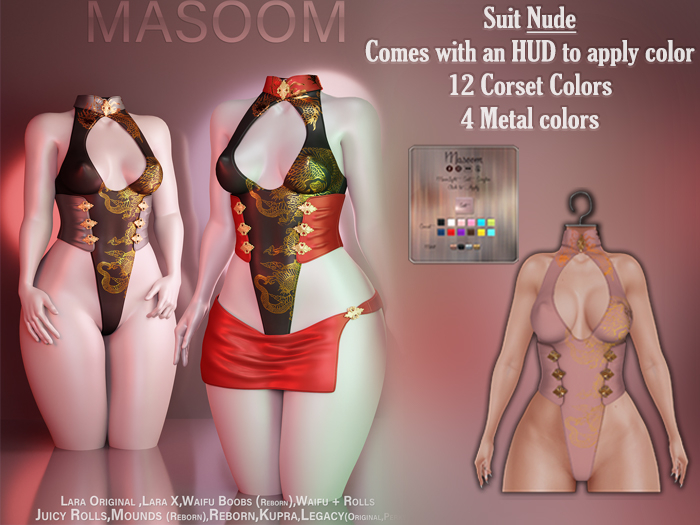 [[ Masoom ]] MoonLight Suit - Nude