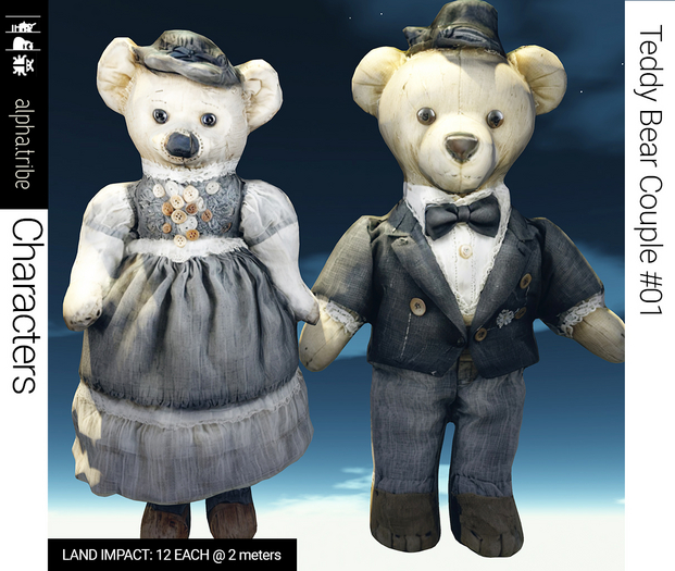alpha.tribe::: [Ragville] Teddy Bear Couple 01