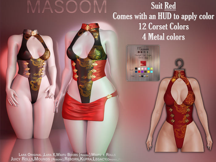 [[ Masoom ]] MoonLight Suit - Rot
