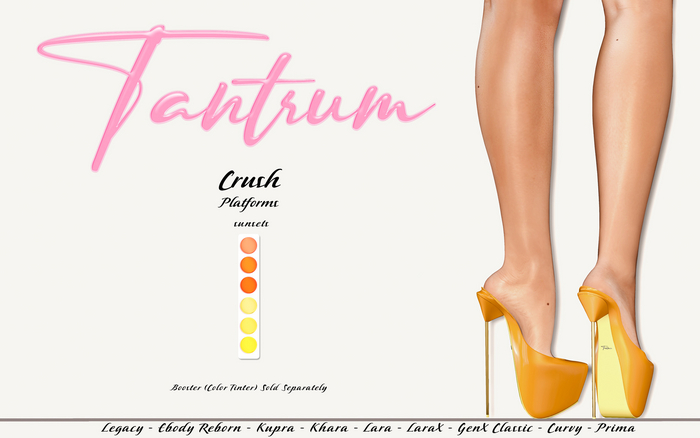 Tantrum - Crush Platforms - Sunsets 