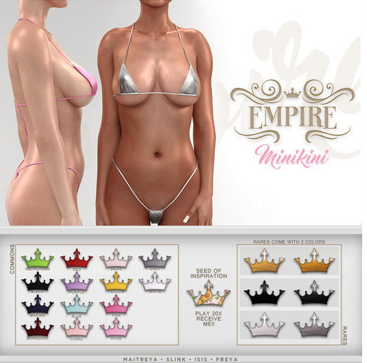#EMPIRE - Minikini - Hourglass - beige