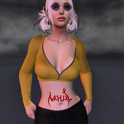 Nahual: Sport Top Yellow - LaraX