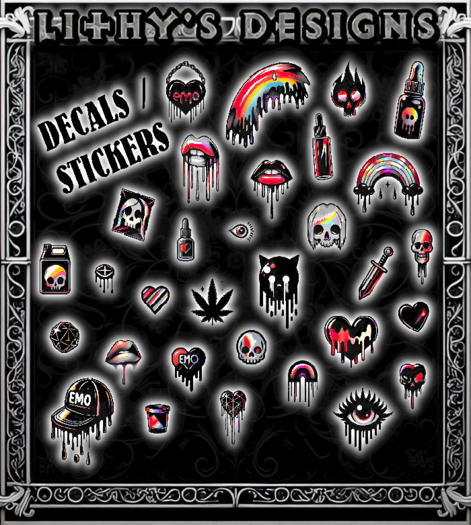 ~LD~ Emo Mood Decals!