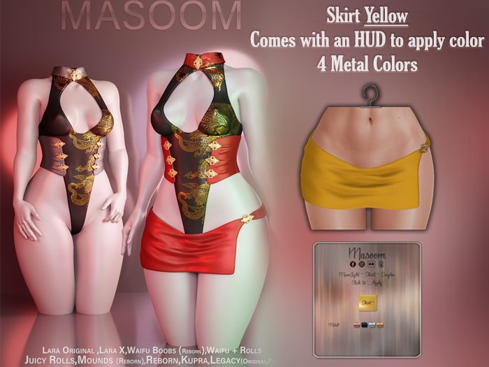 [[ Masoom ]] MoonLight Rock - Gelb
